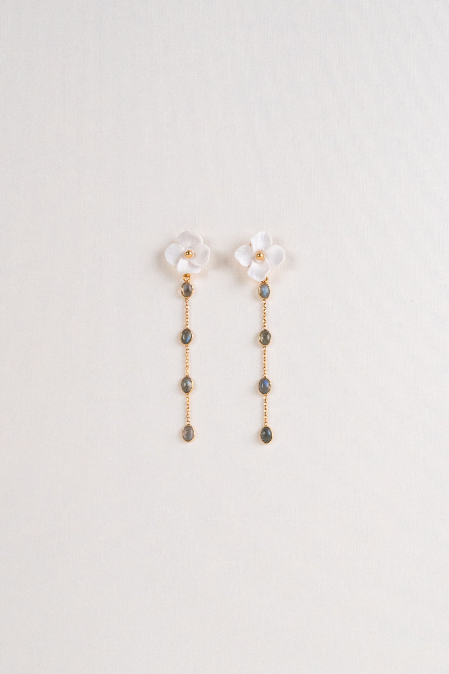 Pendientes Aquamarina