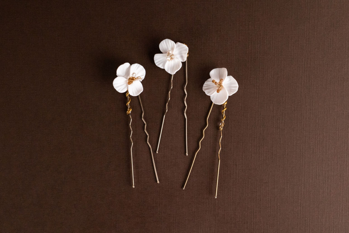 Set Horquillas Flor