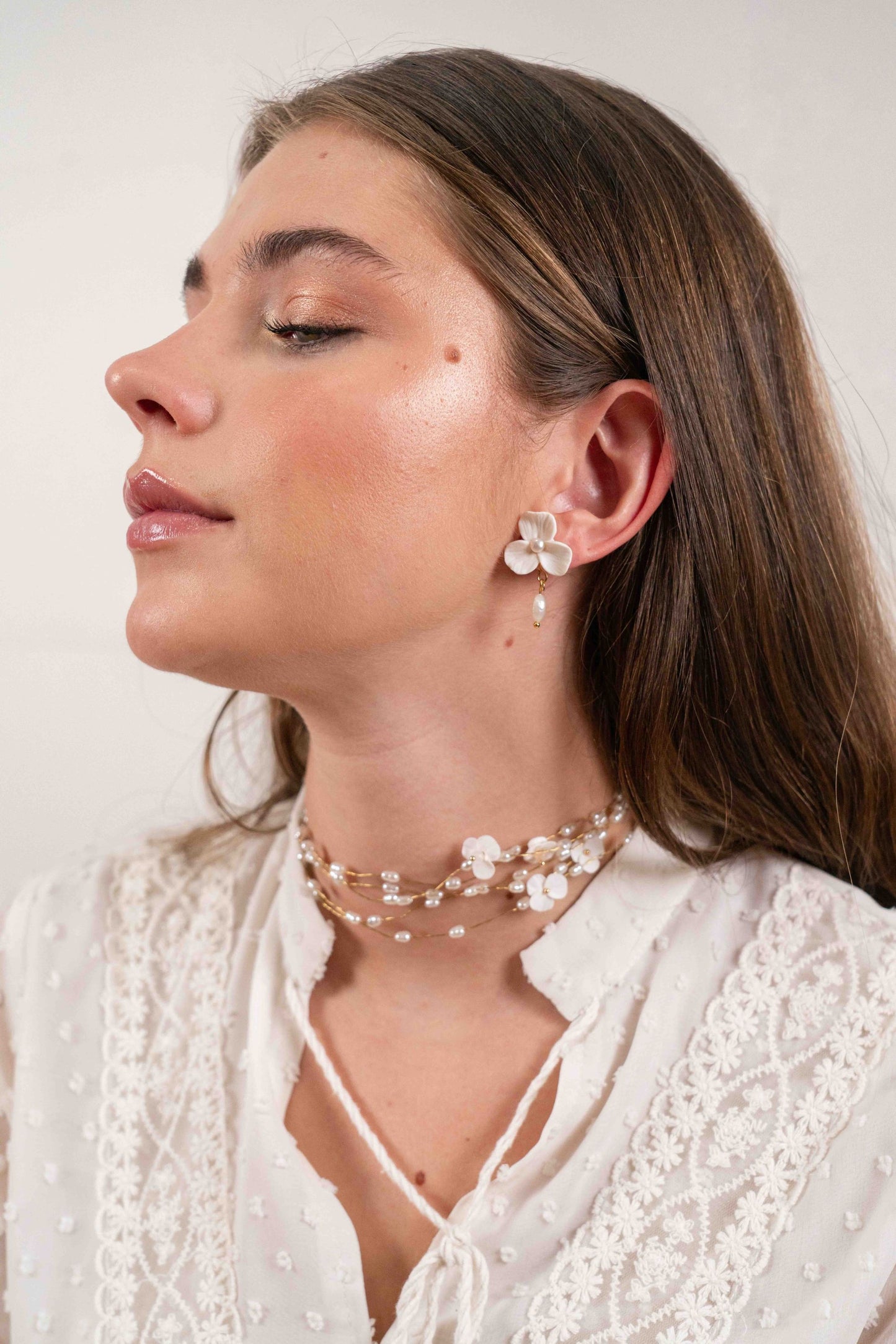 Pendientes Perla