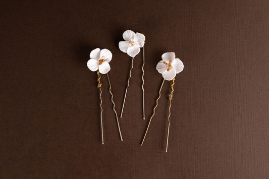 Set Horquillas Flor